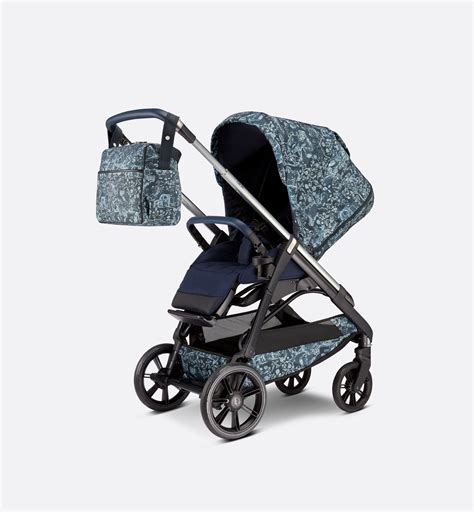 dior poussette|dior stroller toile de jouy.